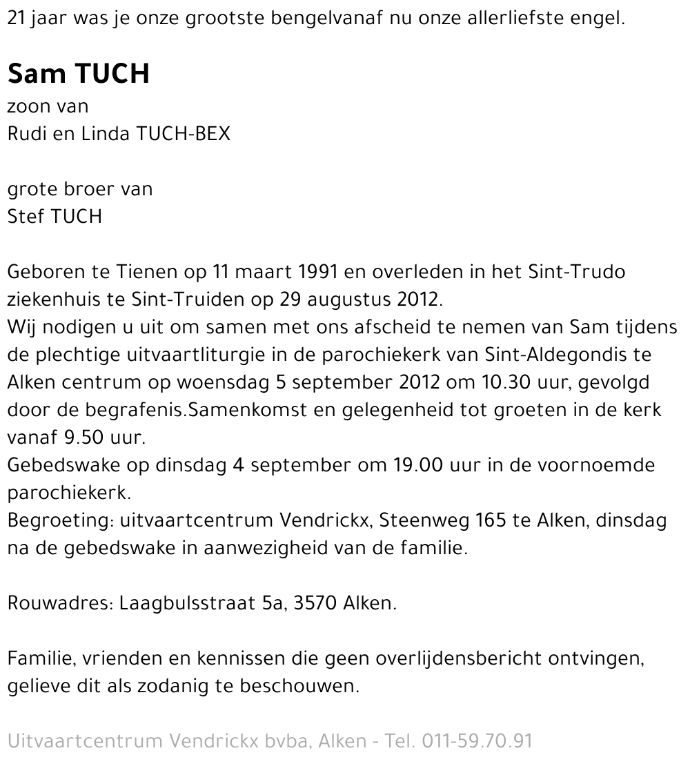 Sam TUCH