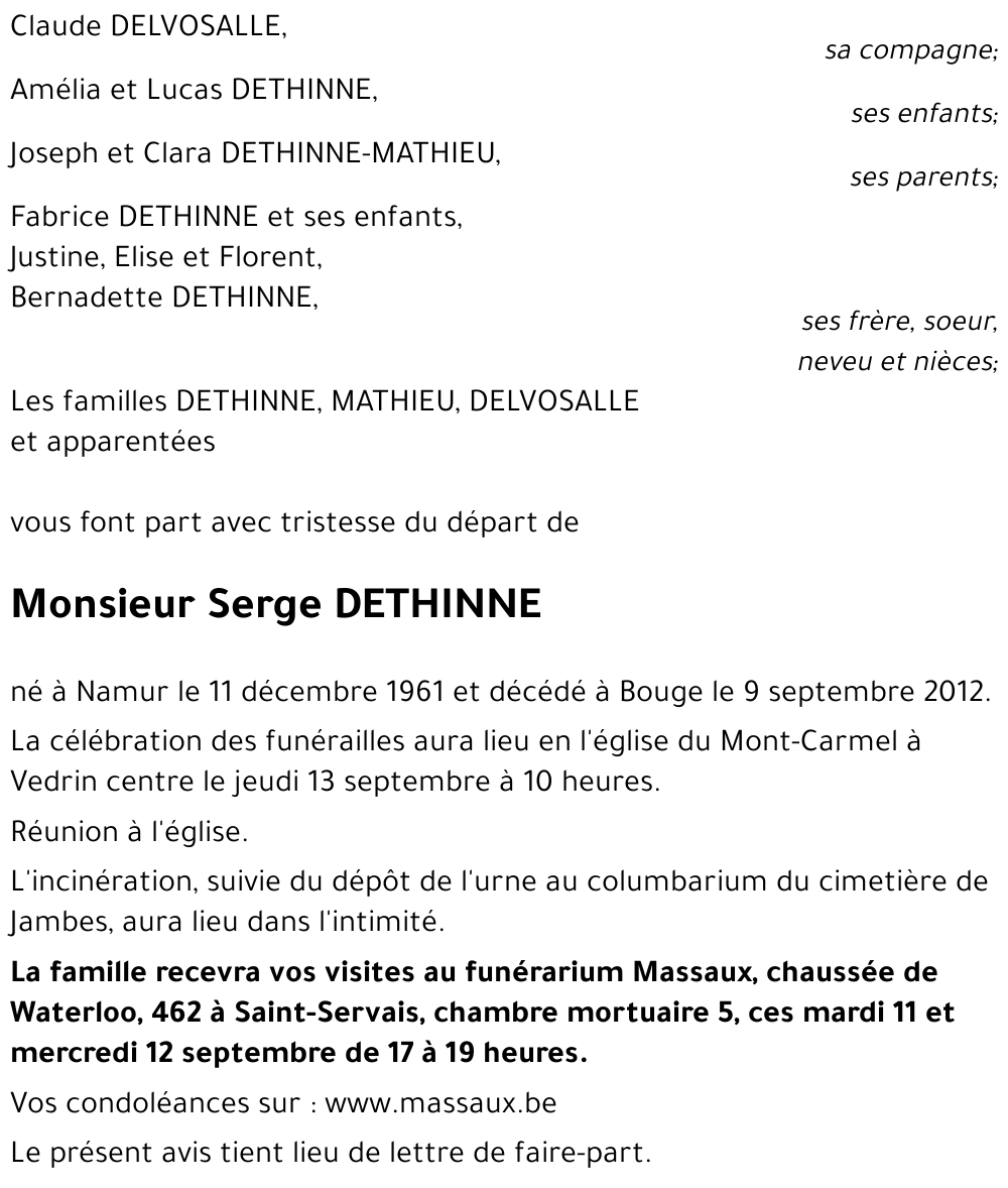 Serge DETHINNE