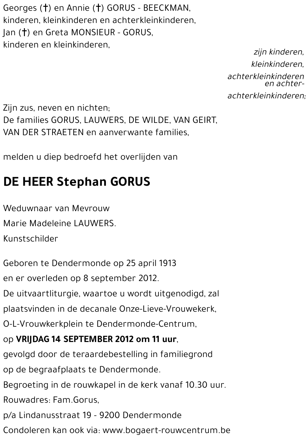 Stephan GORUS