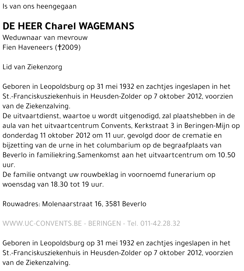 Charel Wagemans