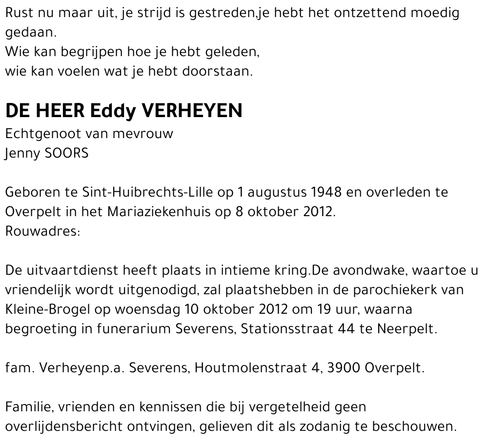 Eddy Verheyen