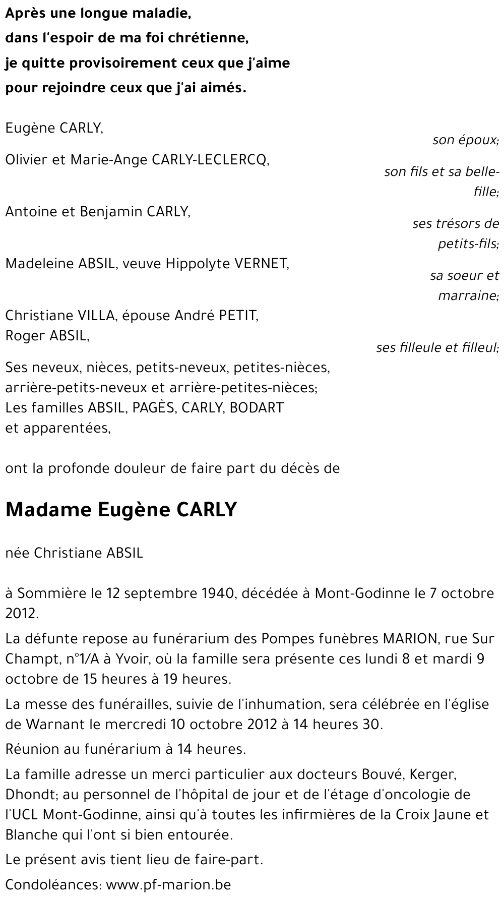 Eugène CARLY