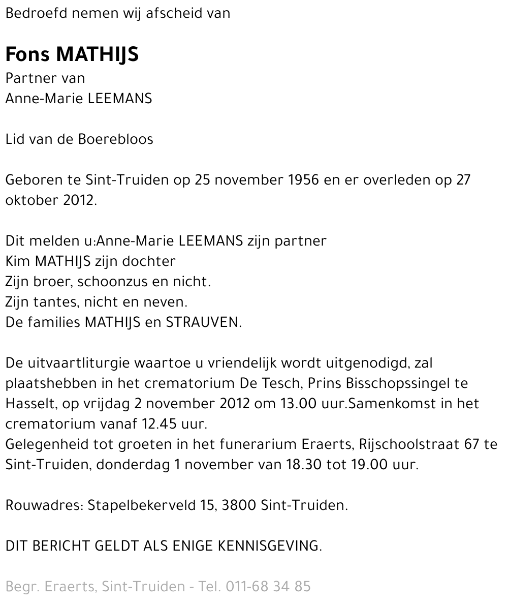 Fons Mathijs