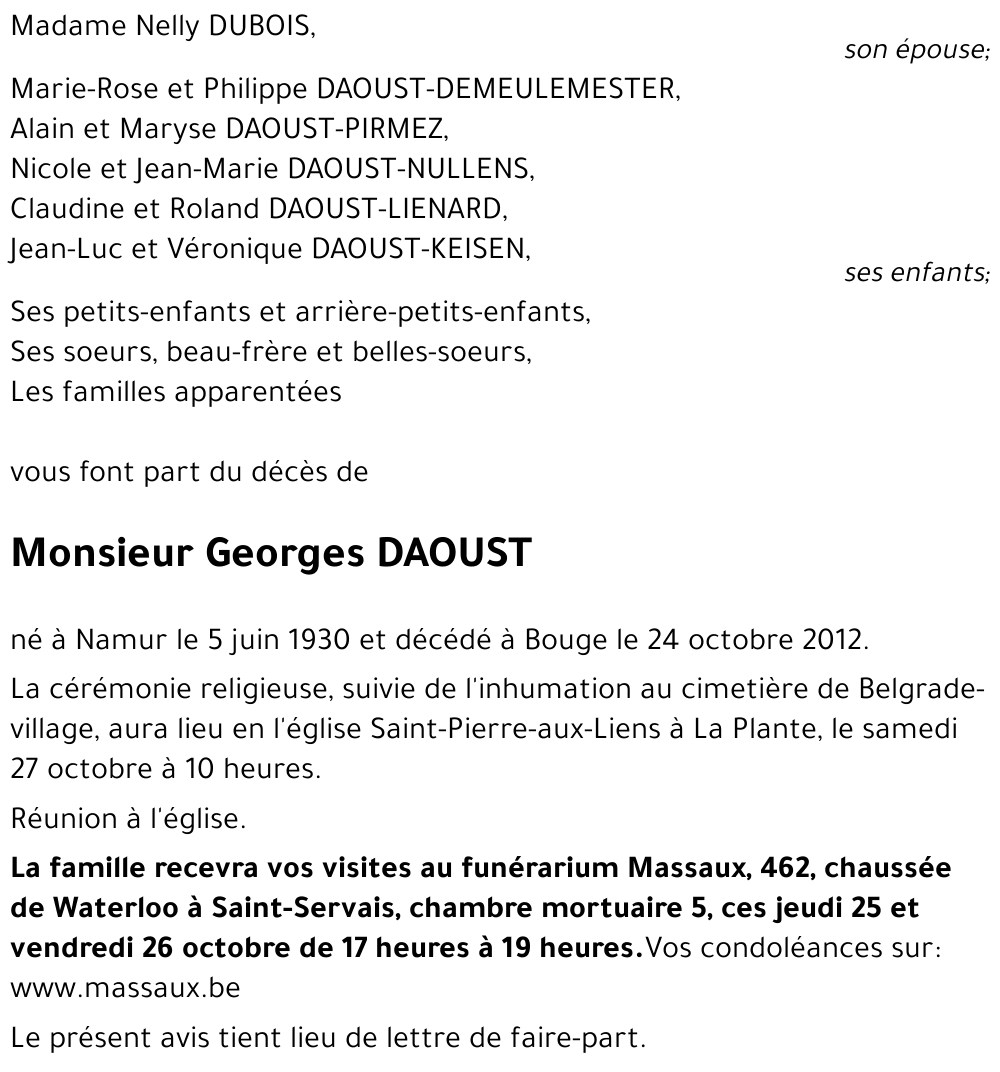 Georges DAOUST