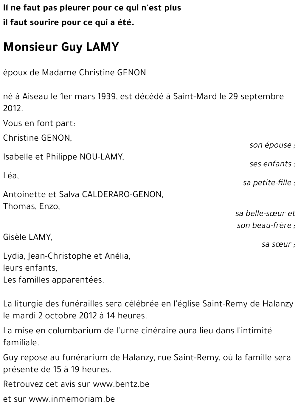 Guy LAMY