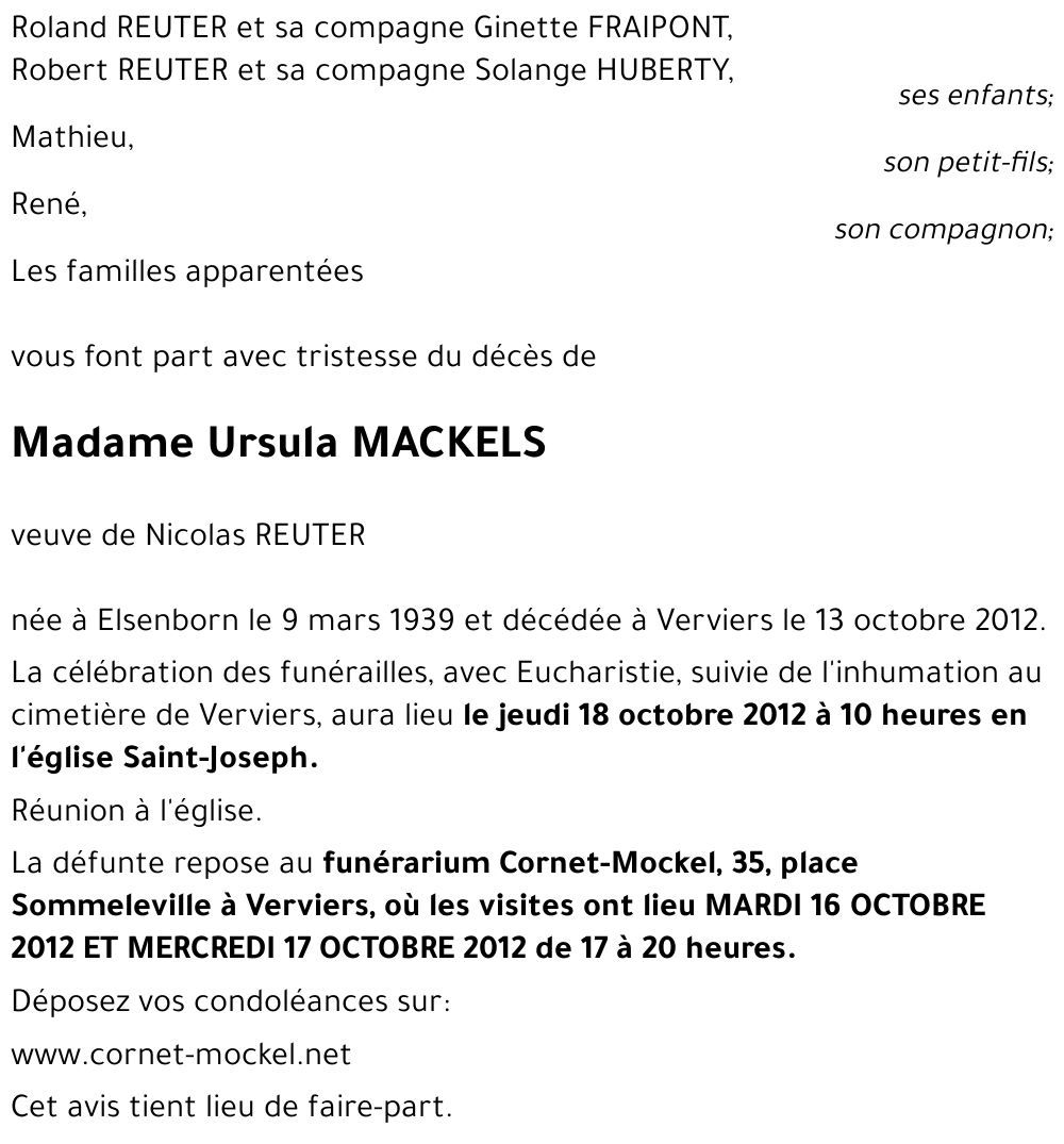 Hélène MACKELS