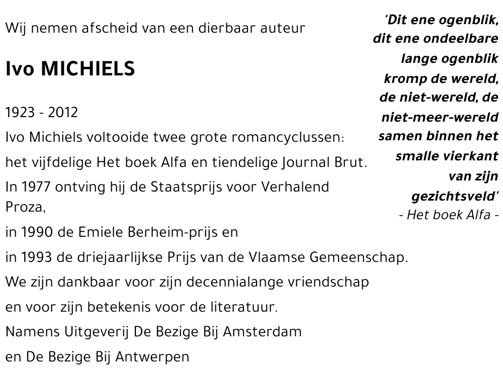 Ivo MICHIELS