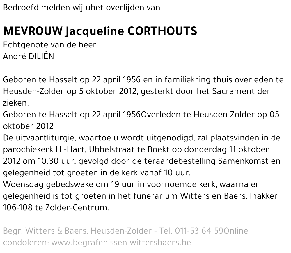 Jacqueline Corthouts