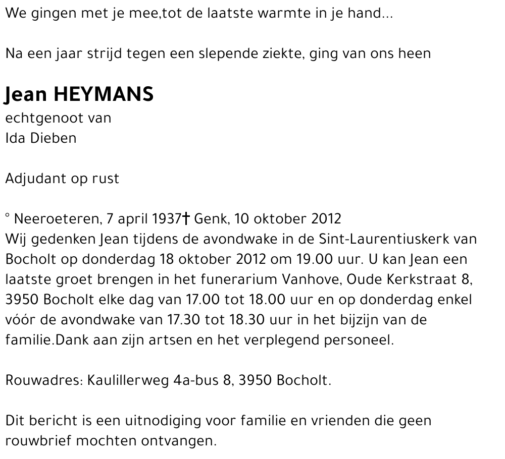 Jean HEYMANS