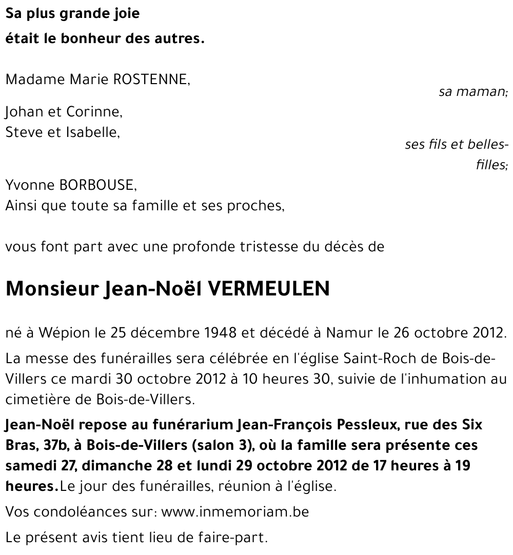 Jean-Noël VERMEULEN