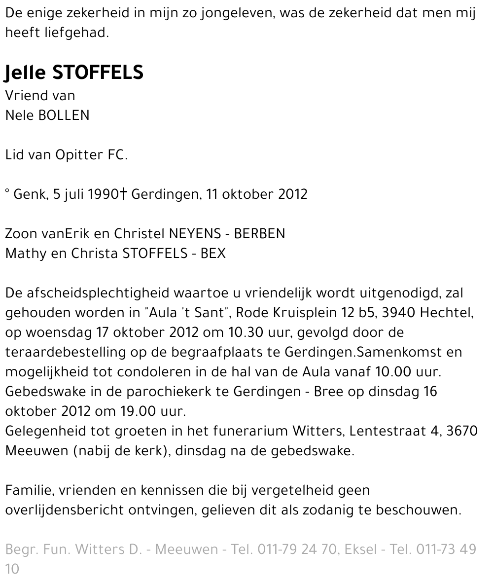 Jelle Stoffels
