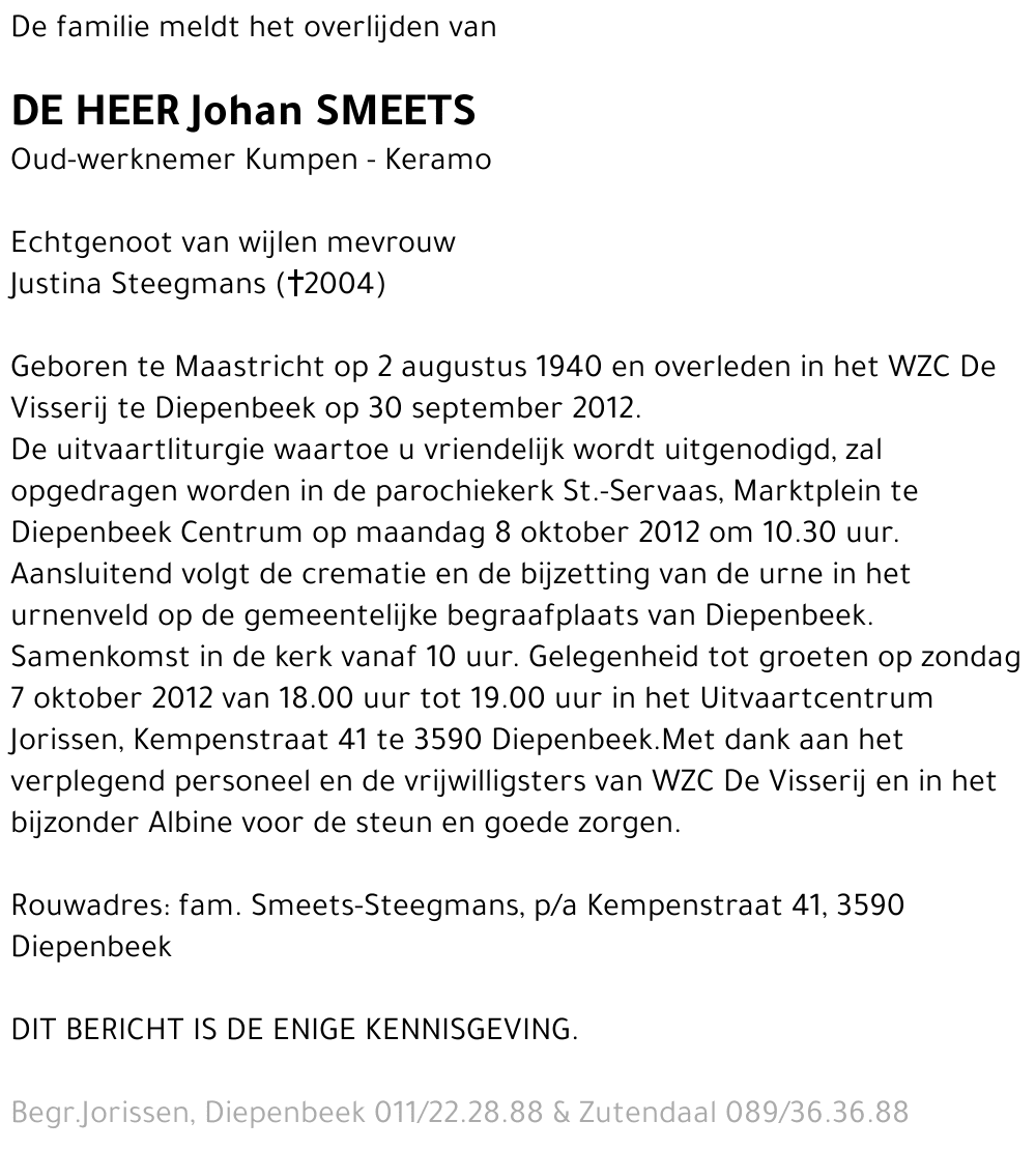 Johan Smeets