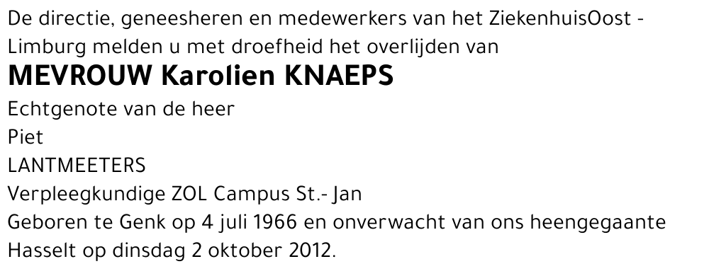 Karolien KNAEPS