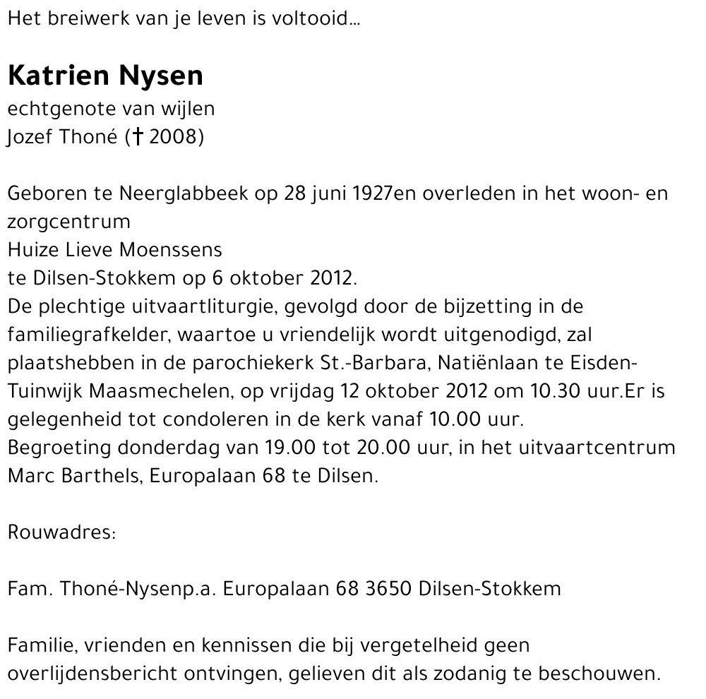 Katrien Nysen
