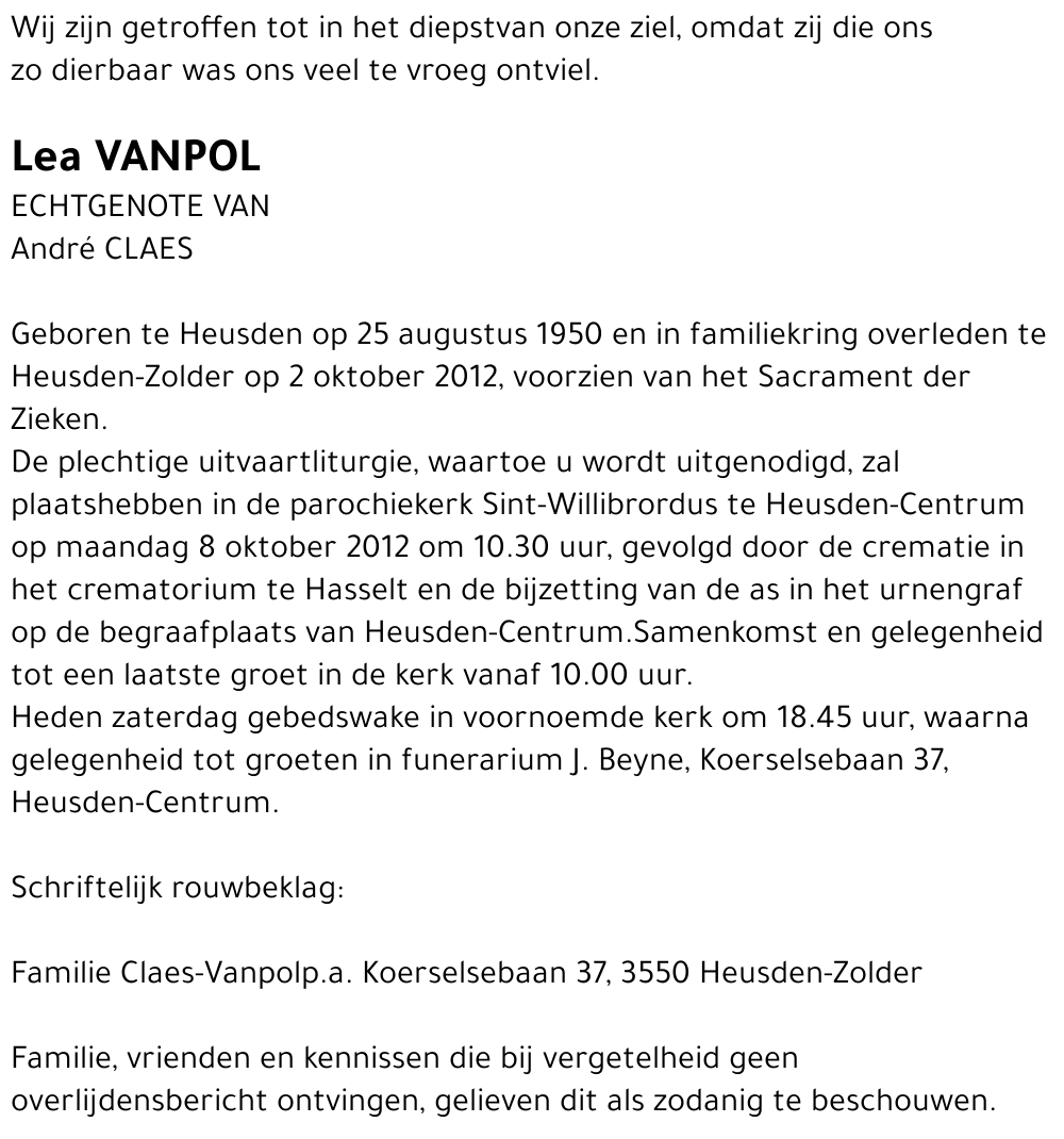 Lea Vanpol