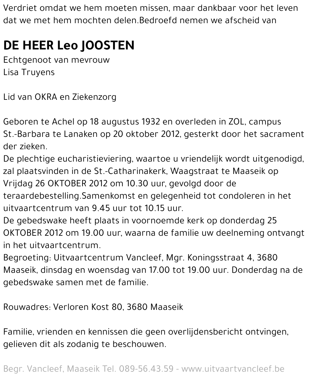 Leo Joosten