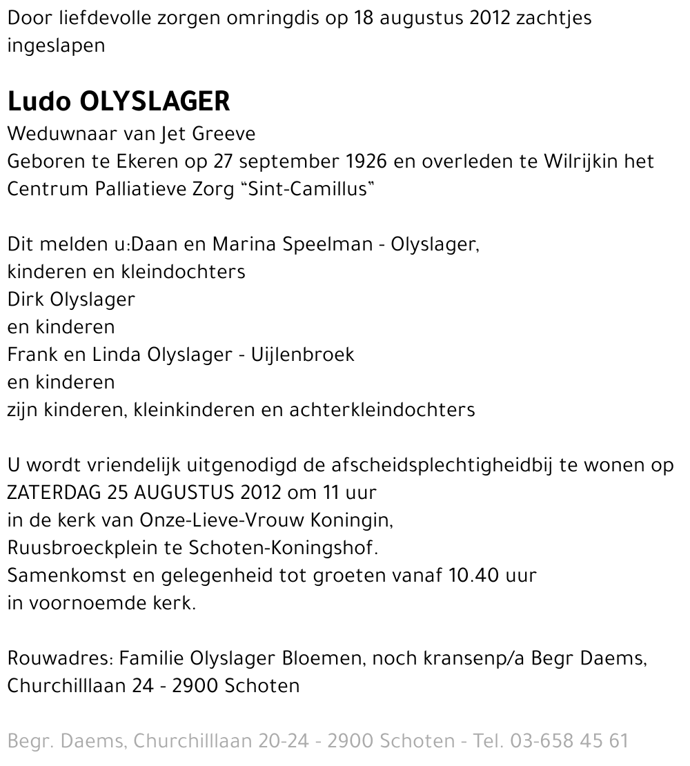 Ludo Olyslager