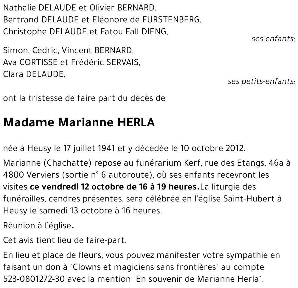 Marianne HERLA