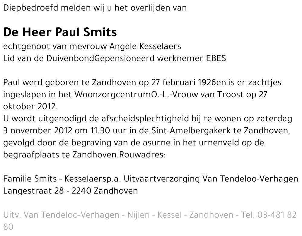 Paul Smits