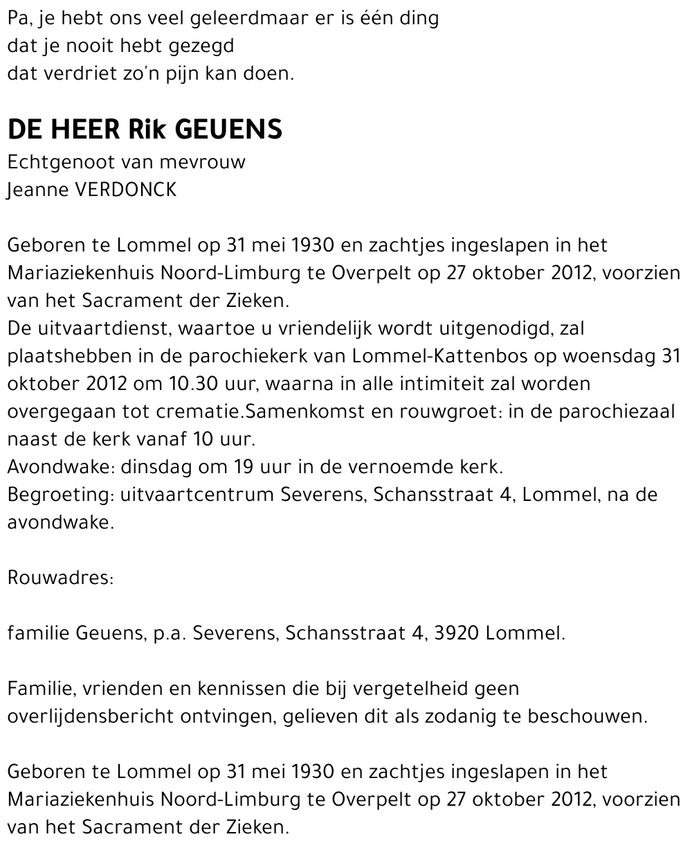 Rik Geuens