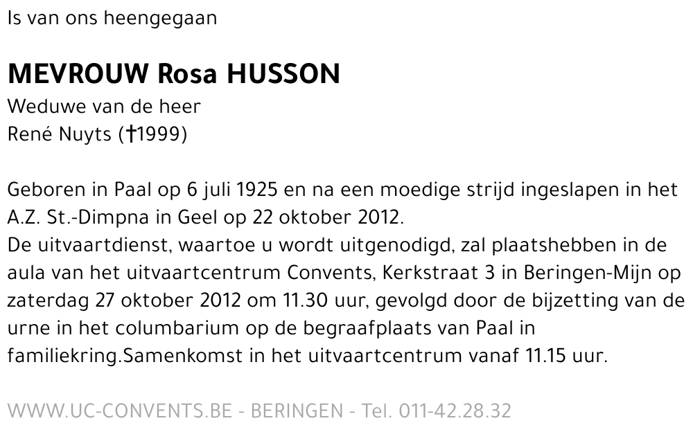 Rosa Husson