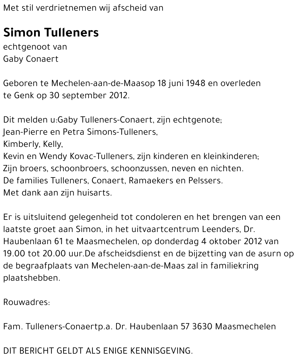 Simon Tulleners