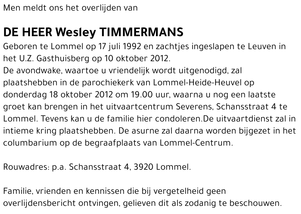 Wesley Timmermans