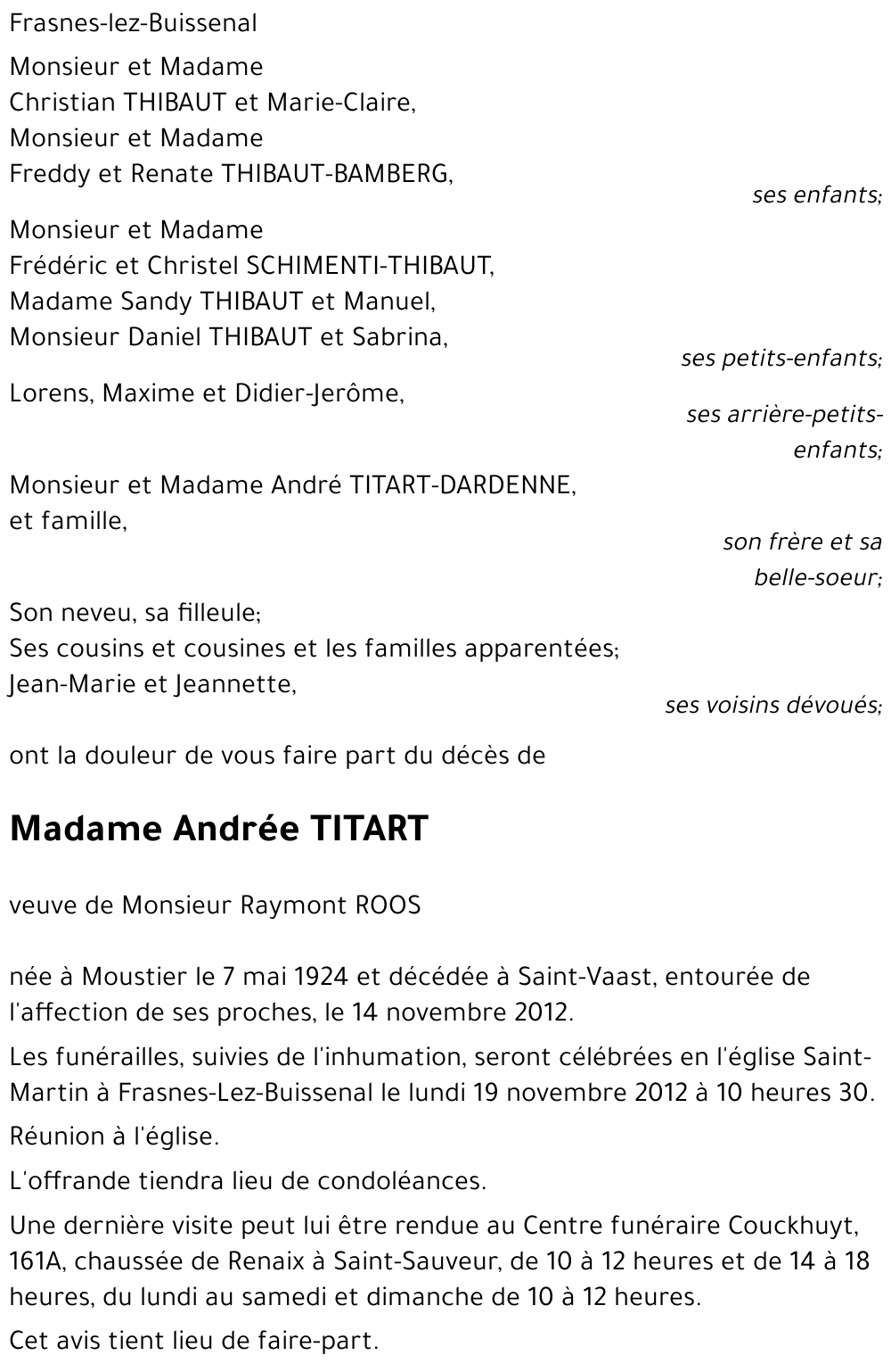 Andrée TITART