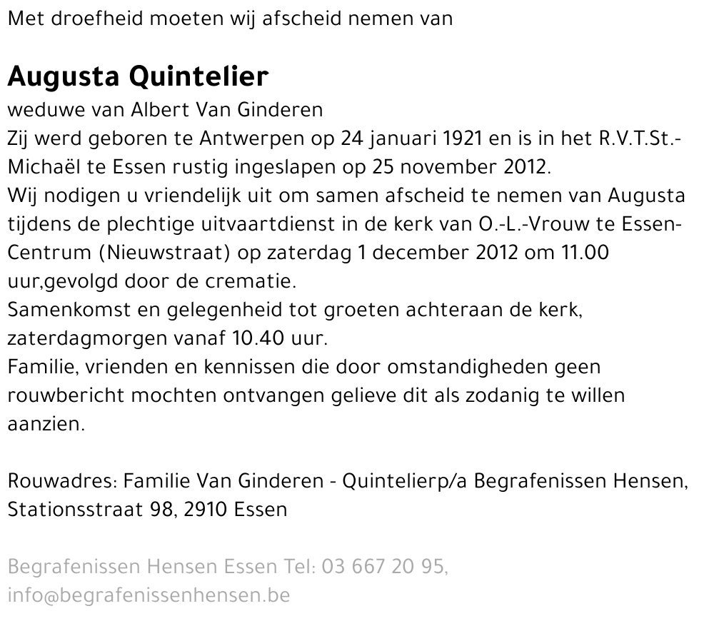 Augusta Quintelier