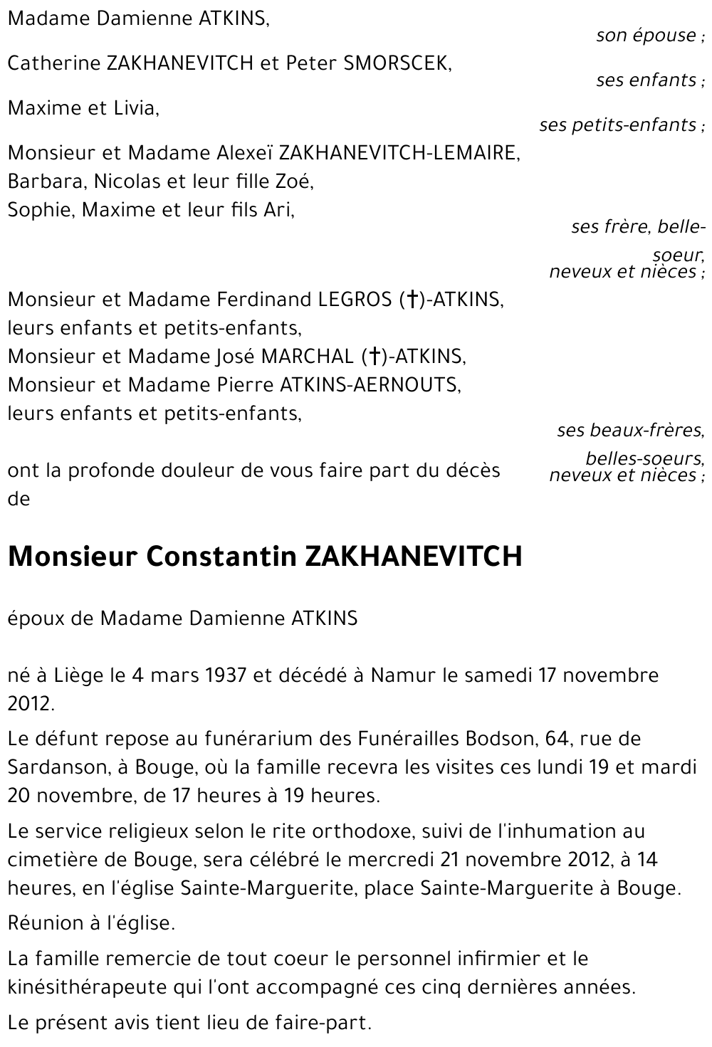 Constantin ZAKHANEVITCH