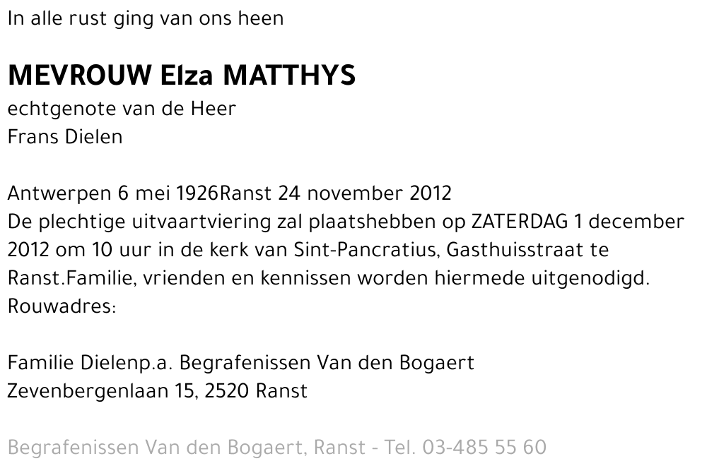 Elza Matthys