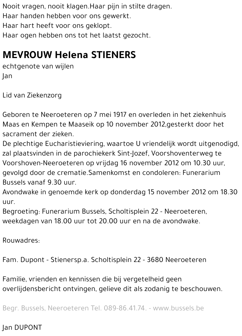 Helena Stieners