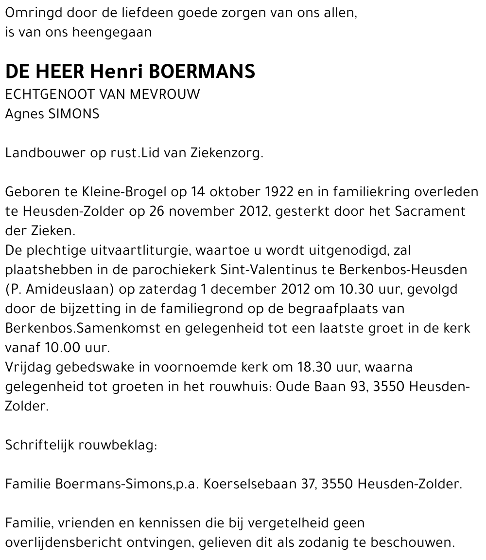 Henri Boermans