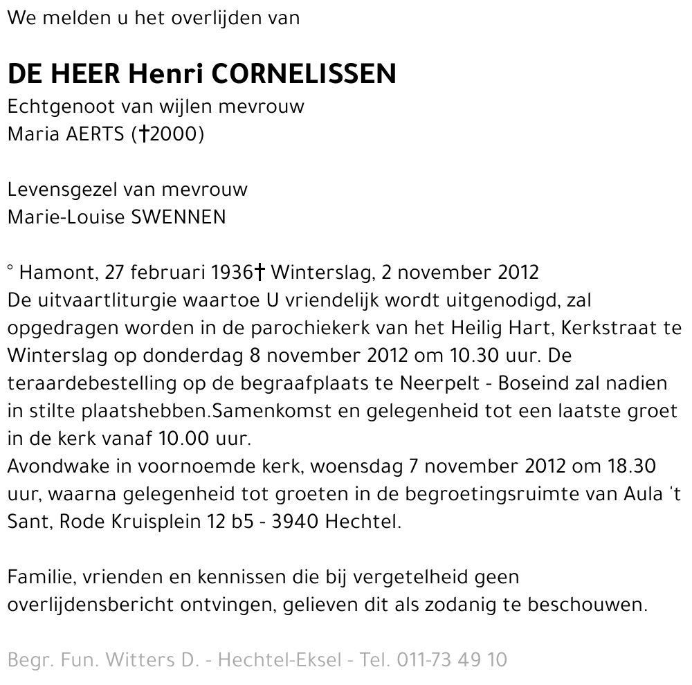 Henri Cornelissen