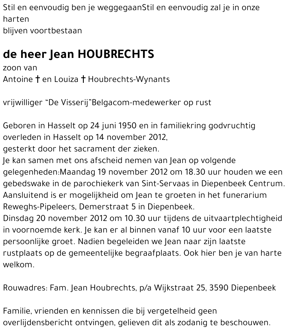 Jean Houbrechts
