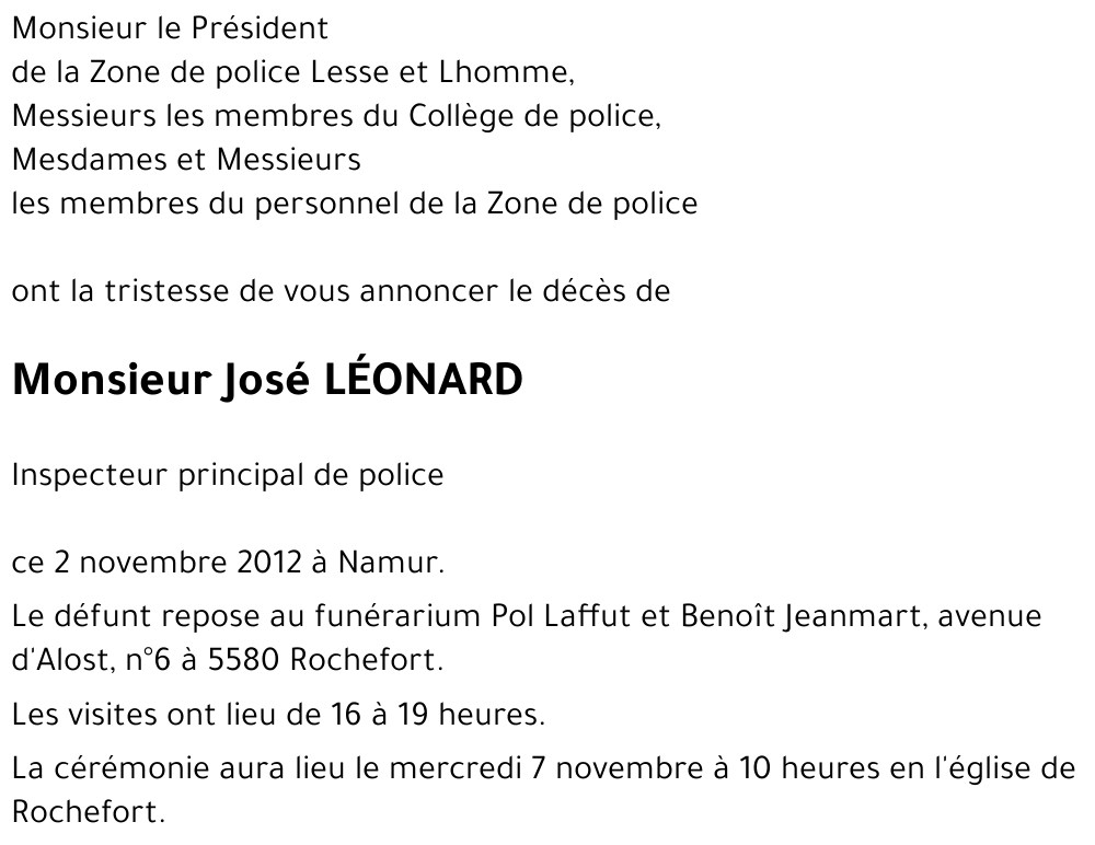 José LÉONARD