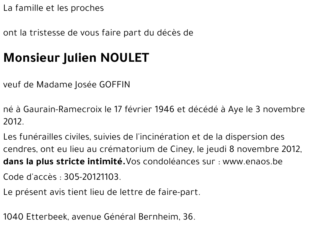 Julien NOULET