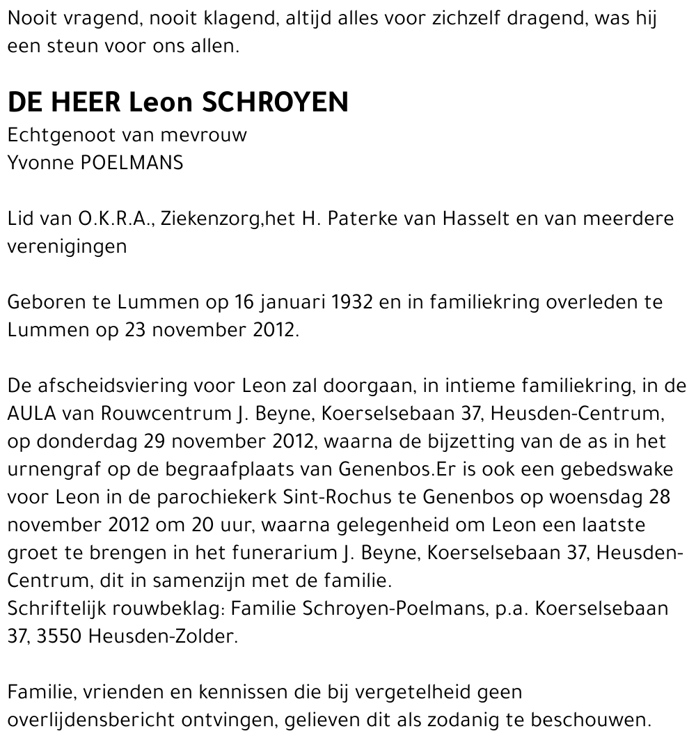 Leon Schroyen