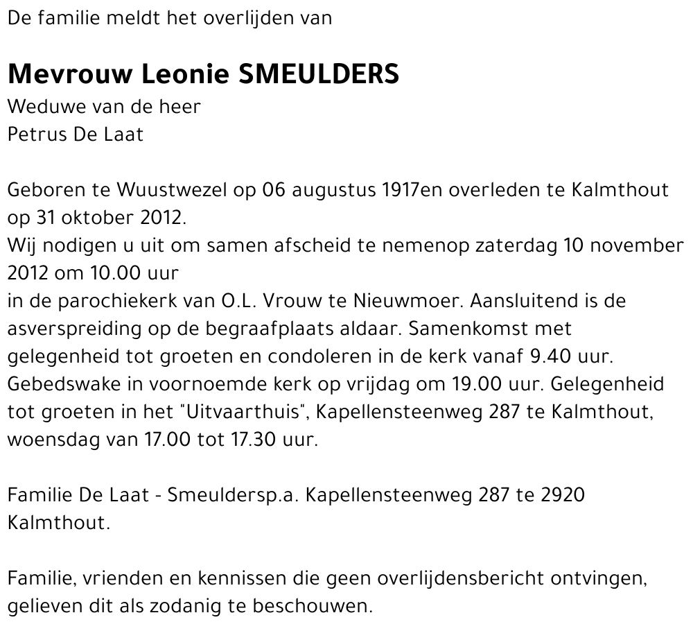 Leonia Elisa Maria Smeulders