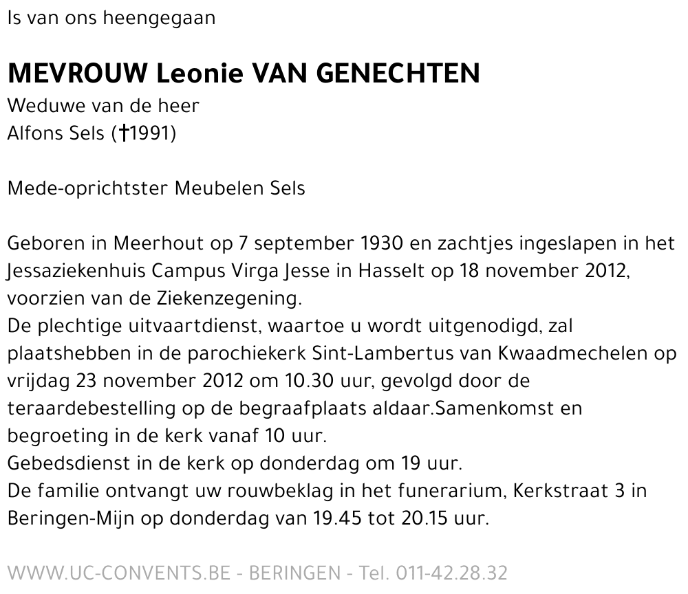 Leonie Van Genechten