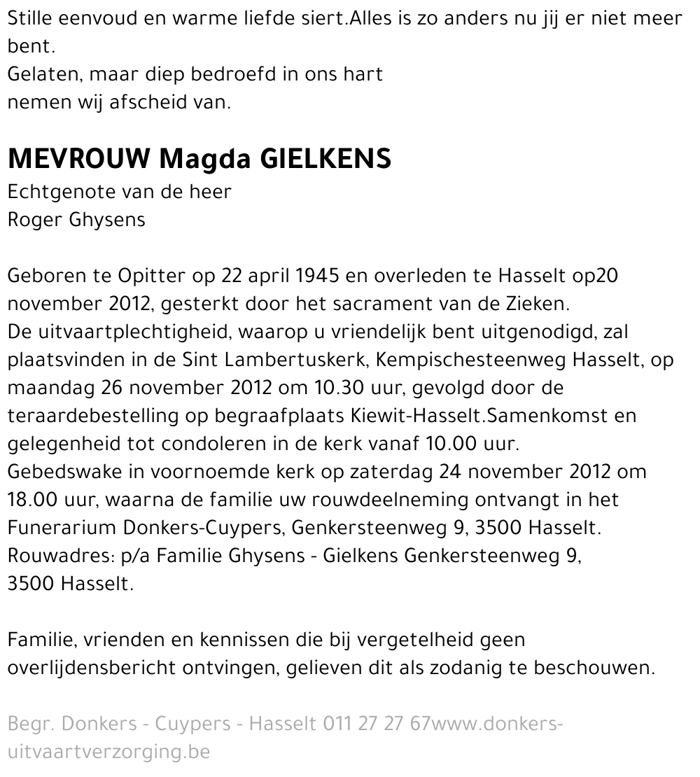 Magda Gielkens