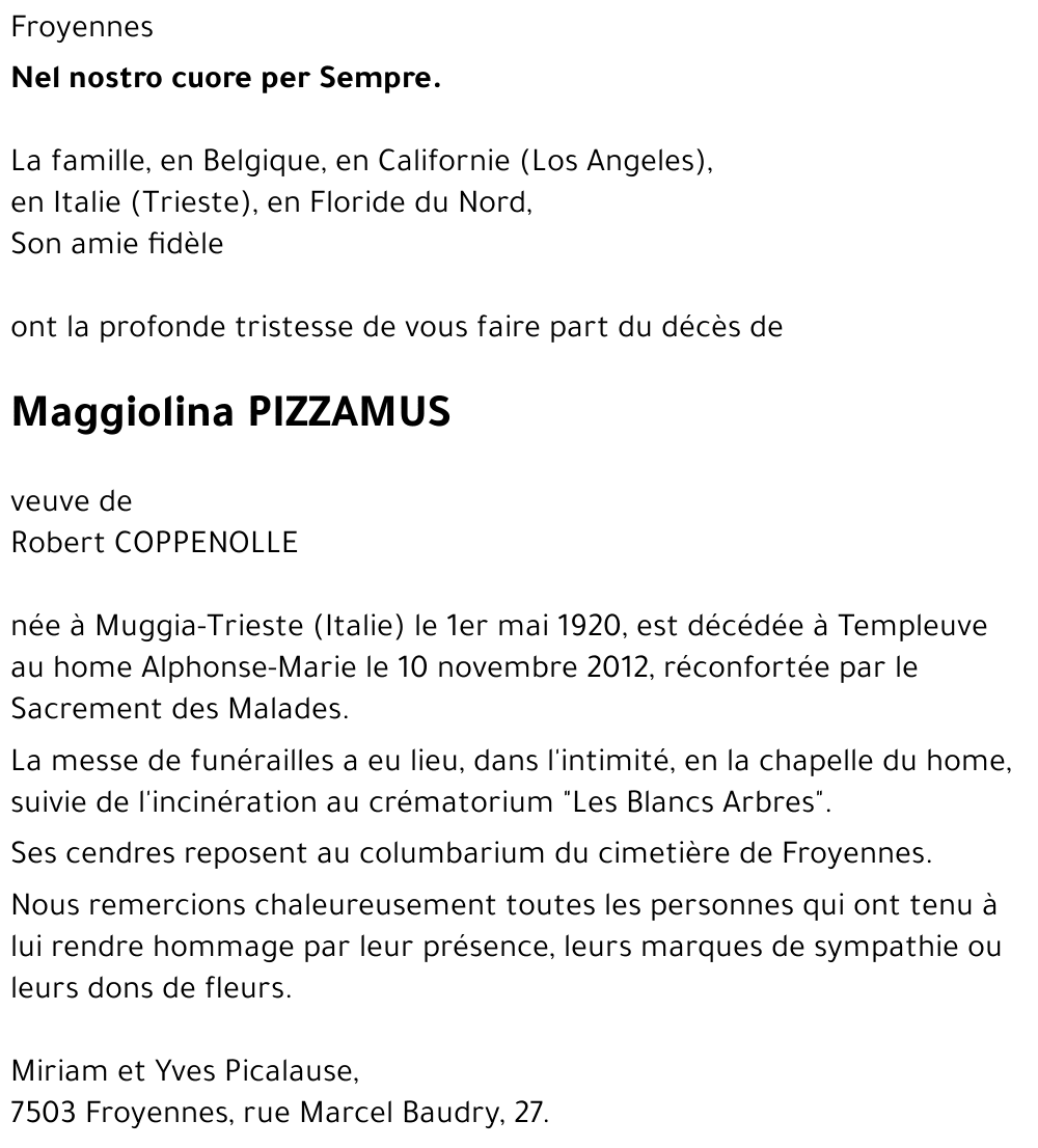 Maggiolina PIZZAMUS