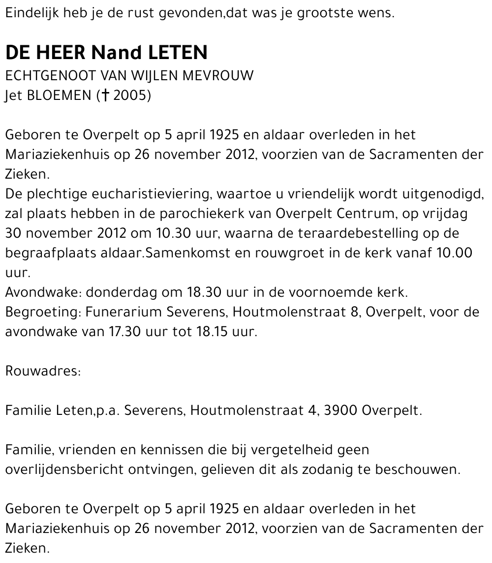 Nand Leten