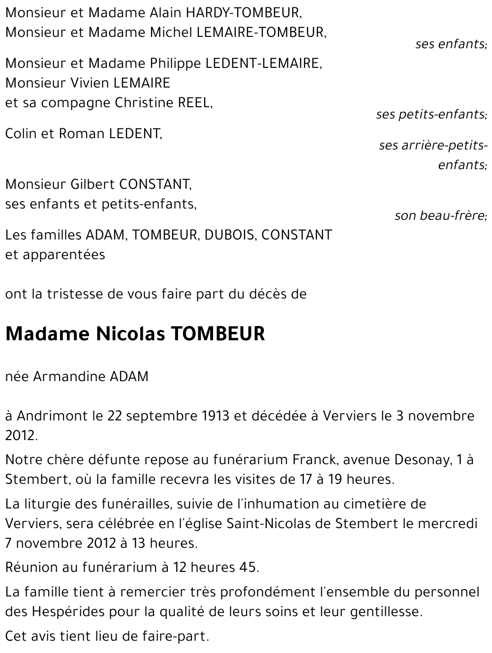 Nicolas TOMBEUR