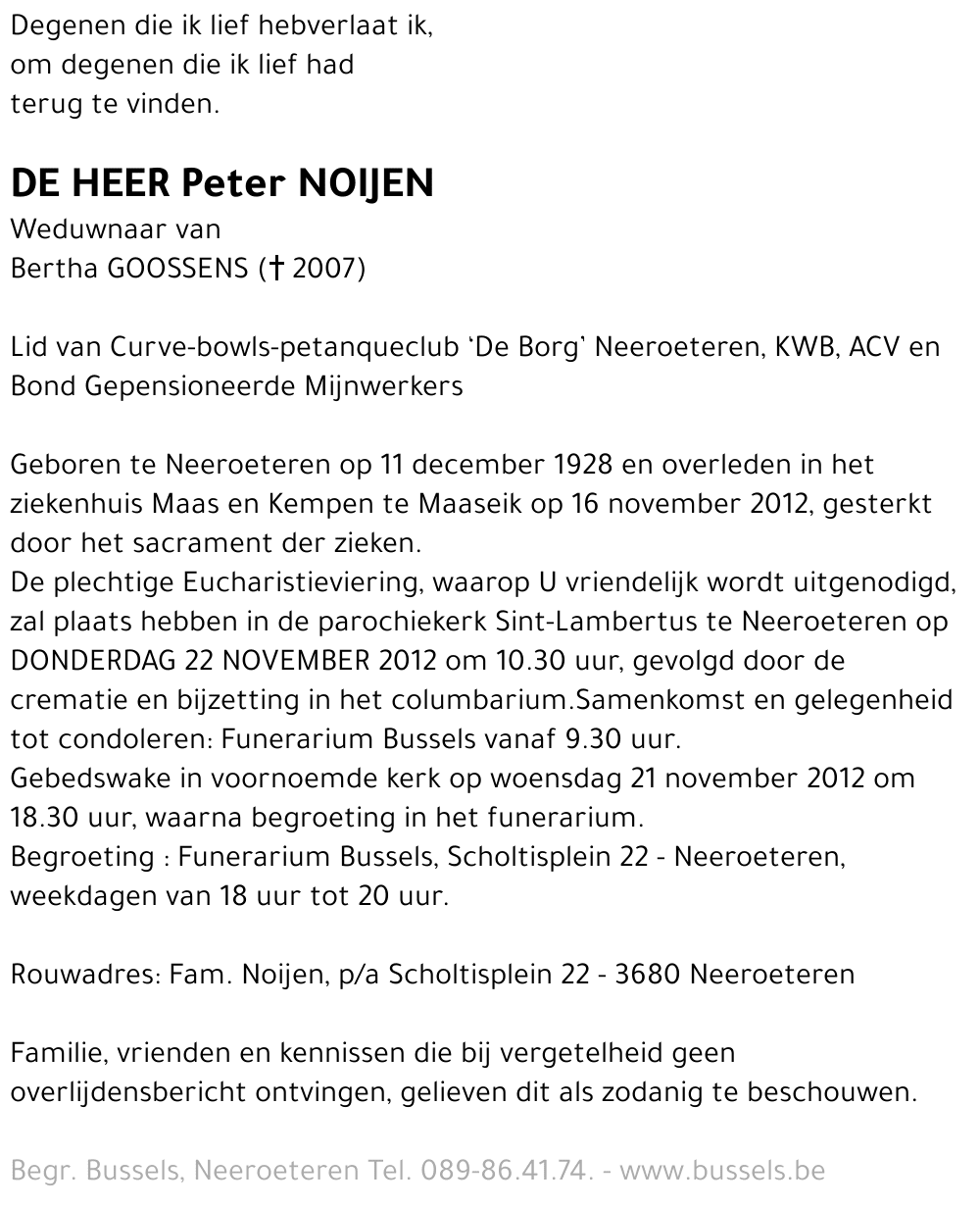 Peter NOIJEN