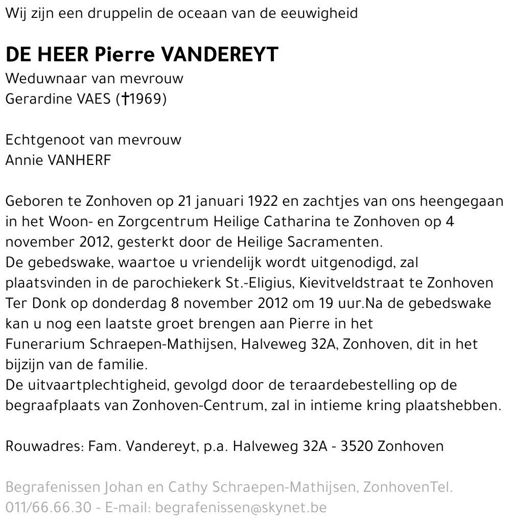 Pierre Vandereyt