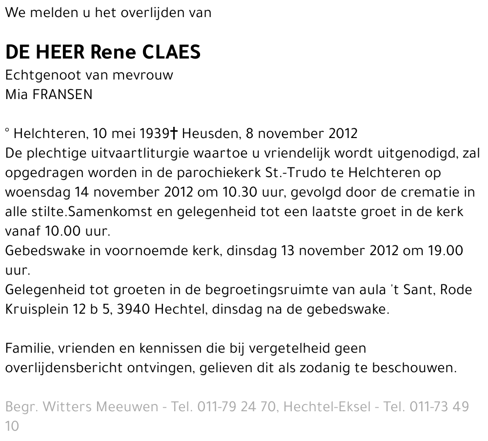 Rene Claes