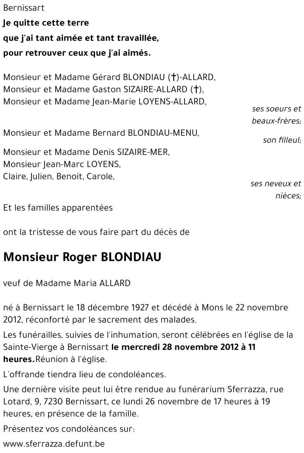 Roger BLONDIAU