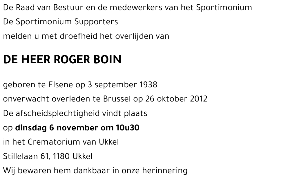 Roger BOIN