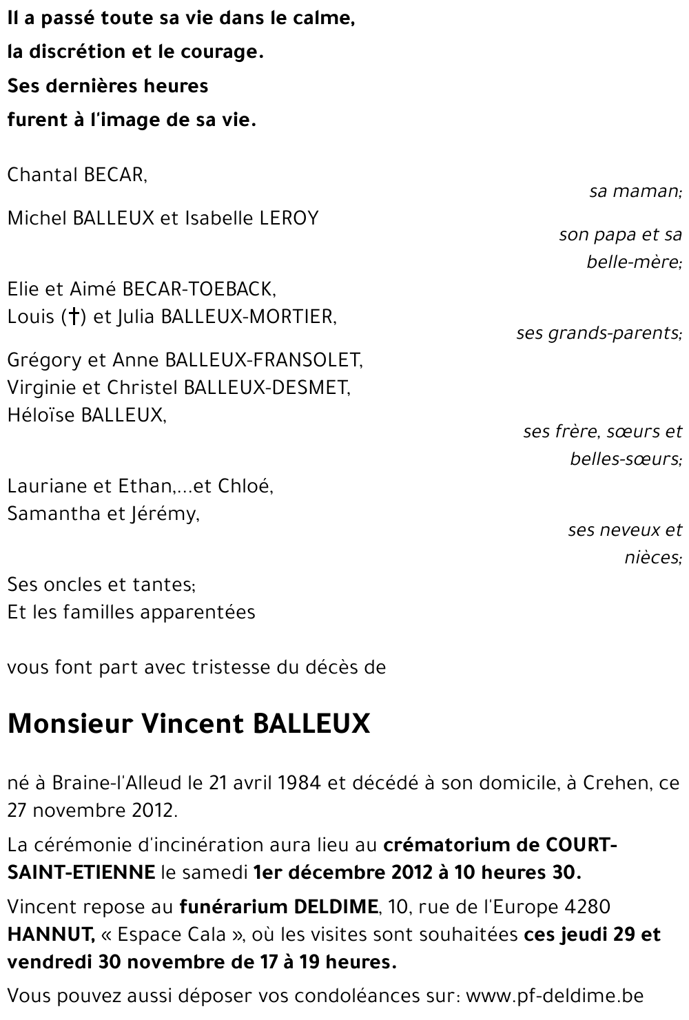 Vincent BALLEUX